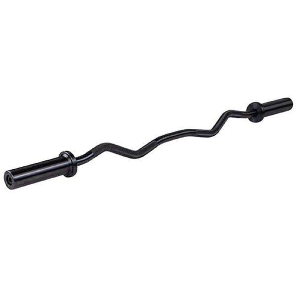 Body-Solid Olympic Curl Bar Black
