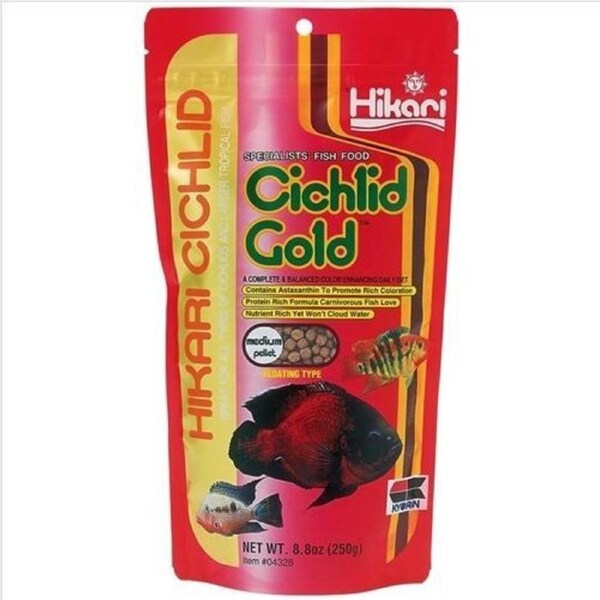 Hikari Cichlid Gold Medium Pellet 250g