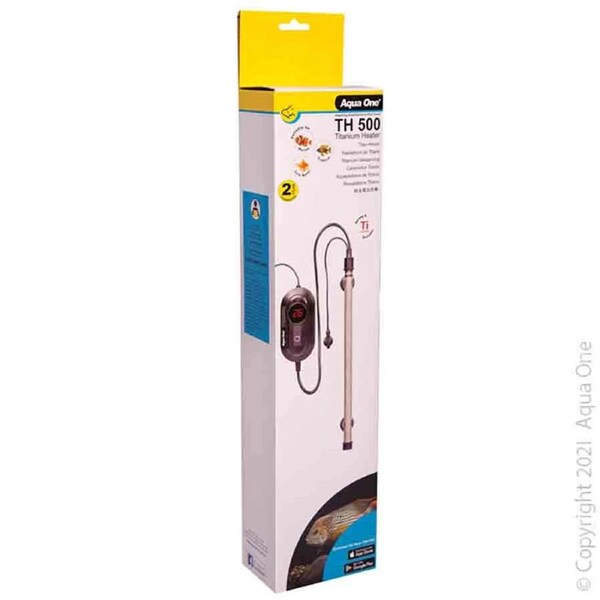 Aqua One TH500 Titanium Heater 500w 15059
