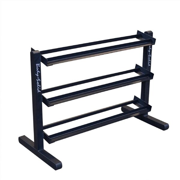 Body-Solid 3-Tier Dumbbell Rack (Black Finish)