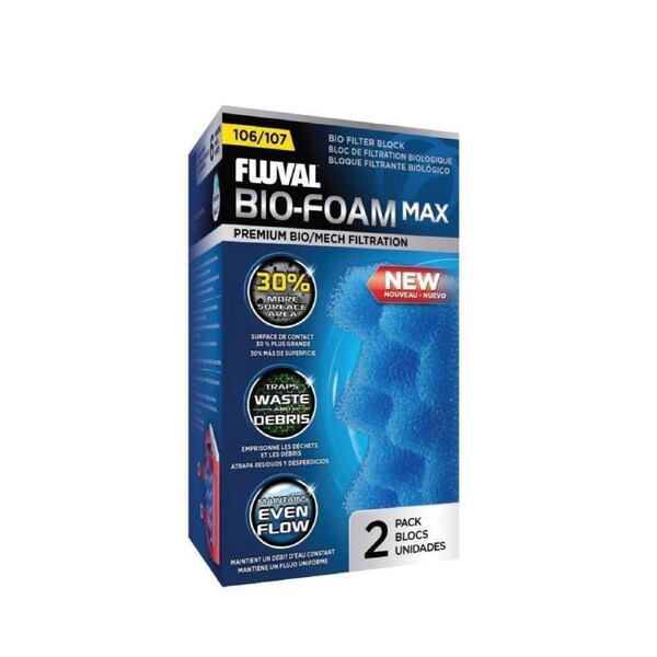 Fluval Bio Foam Max 106 107 2pk