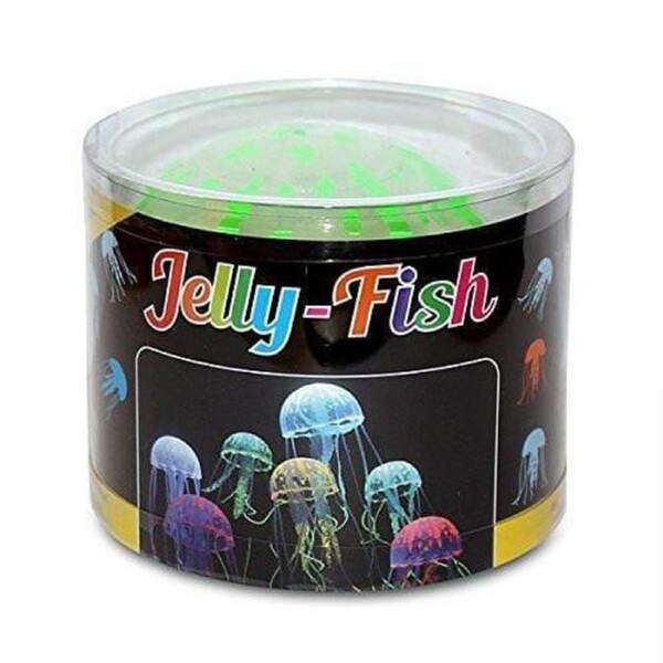 Jellyfish Large Green Clear Boxed