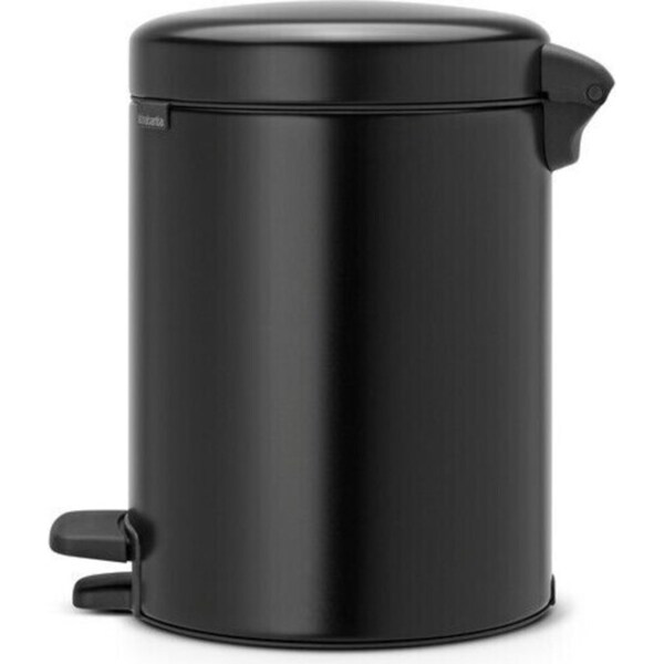 Brabantia NewICON 5 Litre Pedal Bin - Matte Black