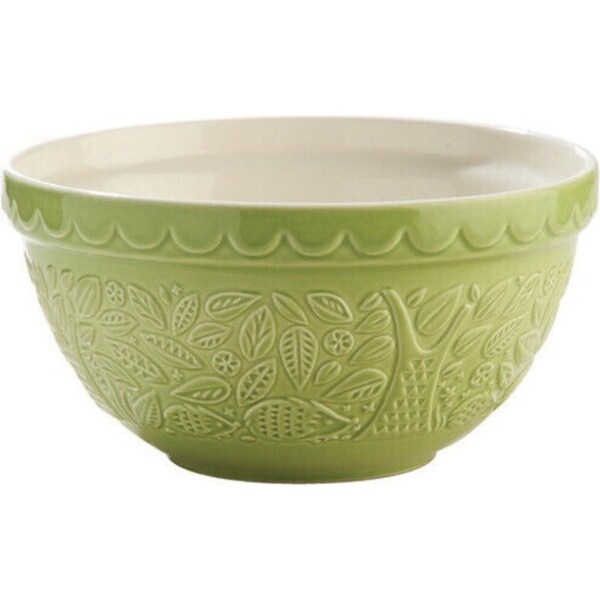Mason Cash In The Forest 21cm Hedgehog Green Mixing Bowl