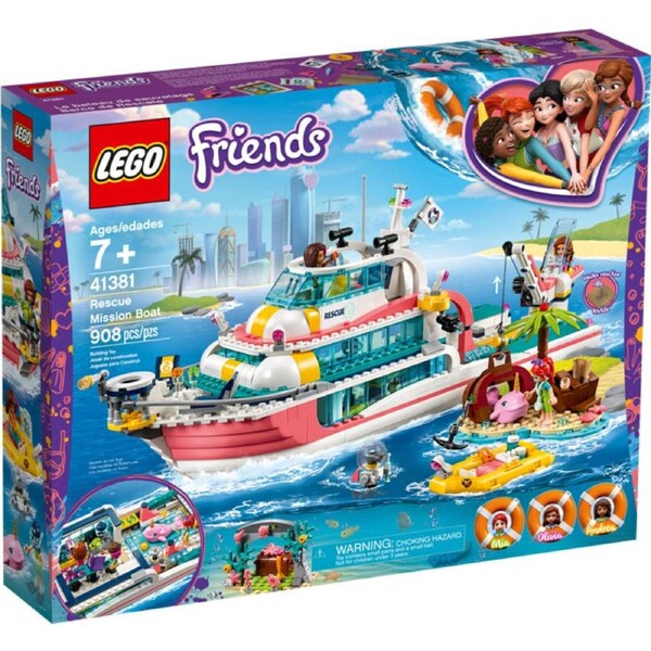 LEGO 41381 - Friends Rescue Mission Boat