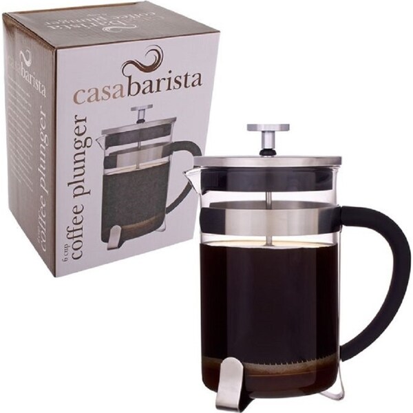 Casabarista Coffee Plunger with Scoop - 6 Cup 800ml