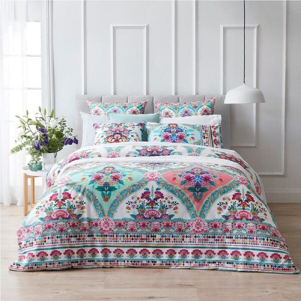 MyHouse Tiffany Quilt Cover Set 180X210cm - Double