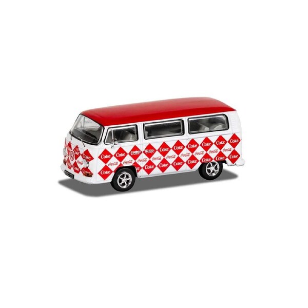Corgi 1/43 Coca-Cola Volkswagen Campervan - Diamond Diecast Model