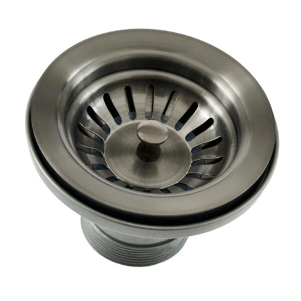 Simplus Sink Strainer 11.4CM Stainless Steel Kitchen Waste Plug Filter Drain Stopper Basket Drainers