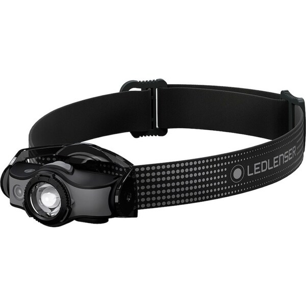 Led Lenser MH3 Headlamp 200 Lumens Head Torch Black & Grey