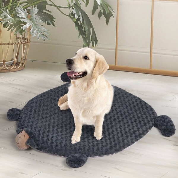 Pawz Pet Beds Cat Dog Chew Bite Toys Mat For Chair Sofa Puppy Memory Foam Large L(102cm x 96cm x 2cm)