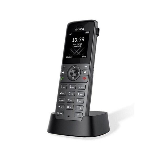 Yealink High-performance IP DECT Handset, HD Audio, Long Standby Time 400 hours [W73H]
