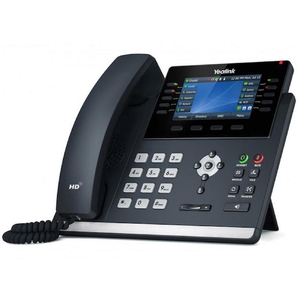Yealink T46U 16 Line IP phone, 4.3" 480x272 pixel Colour LCD with backlight [SIP-T46U]