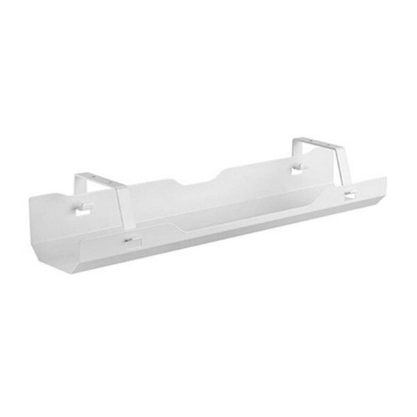 Brateck Under-Desk Cable Management Tray Dimensions:600x135x108mm White [CC11-4-W]