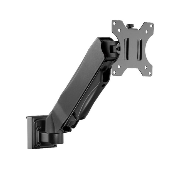 Brateck Slatwall Gas Spring Monitor Arm, Effortless Monitor Height Adjustment [SW03-8]