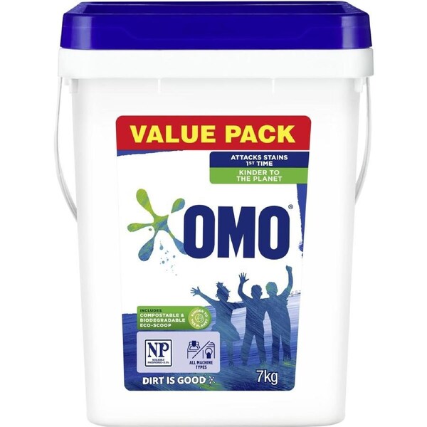Omo Active Front & Top Loader Stain Remover Powder 7kg