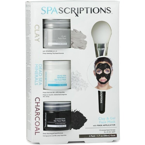 Spascriptions Clay, Dead Sea Minerals and Charcoal Mask Pack