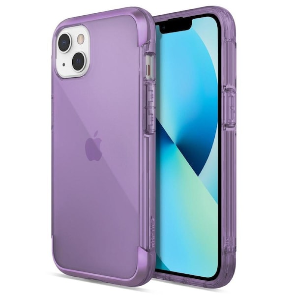 X-Doria Raptic Air Shockproof Slim Mobile Case/Cover For Apple iPhone 13 Purple