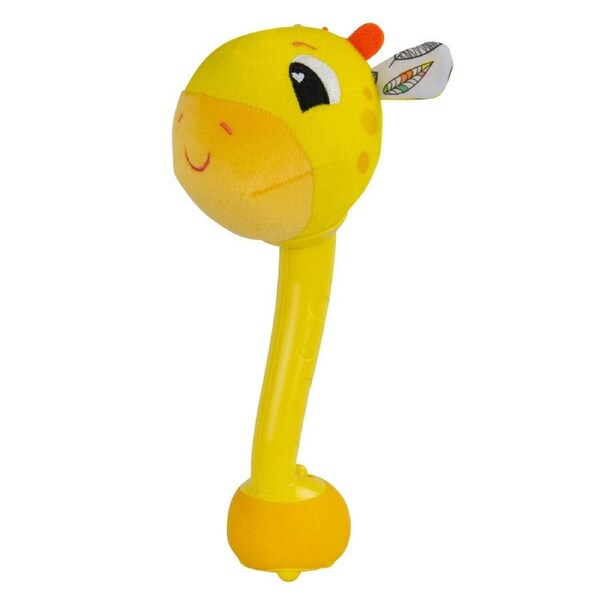 Lamaze Wacky Giraffe Children/Kids/Baby Soft Cuddle Hammer Sound Play Toy 12m+