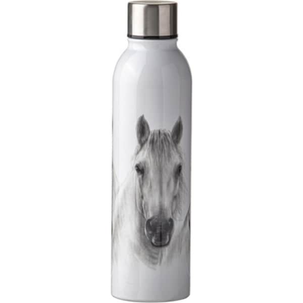 Ashdene Trio Grey 500ml/24.5cm Water Bottle Stainless Steel Drink Flask White