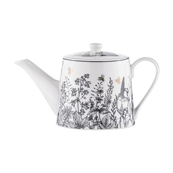 Ashdene Queen Bee Fine Bone 900ml Teapot Kettle Hot Tea Drink Maker w/ Infuser