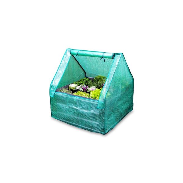 Greenlife Square Drop Over Greenhouse with PE Cover - 900 x 900 x 1020mm