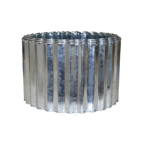 Greenlife Steel Metal Garden Edging - 6m x 150mm - Galvanised