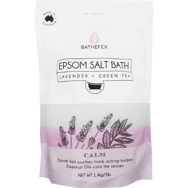 Bathefex Epsom Salt Bath Lavender and Green Tea 1.4kg