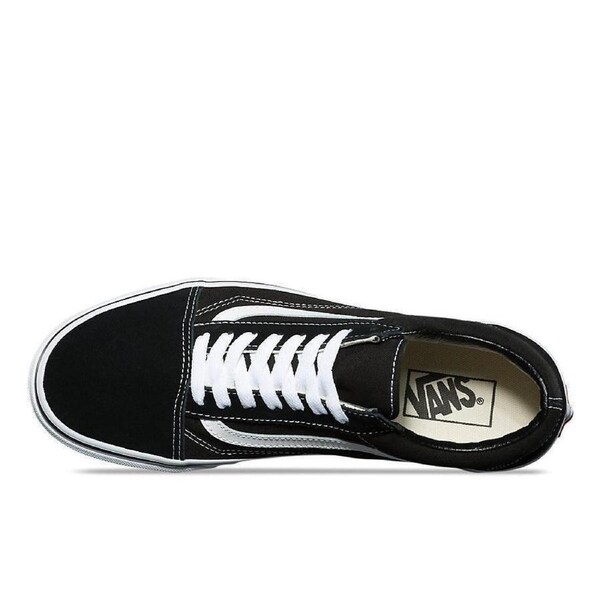Vans Authentic Old Skool Shoes Sneakers Skateboard Casual - Black US 8