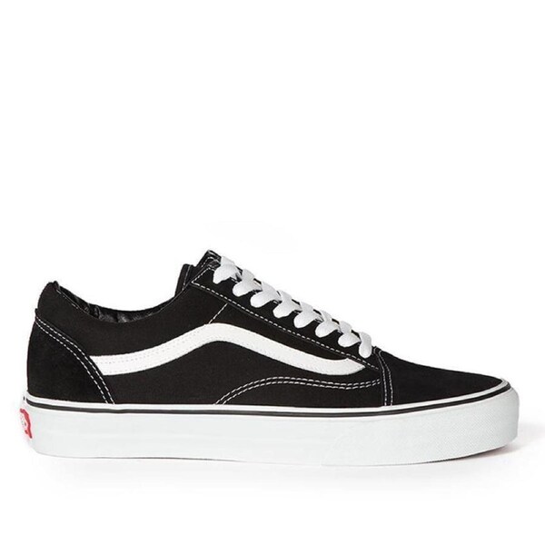 Vans Authentic Old Skool Shoes Sneakers Skateboard Casual - Black US 12