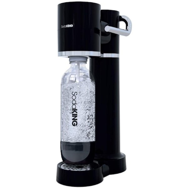 SodaKING Aqua Sparkling Water Machine, Black - 611715