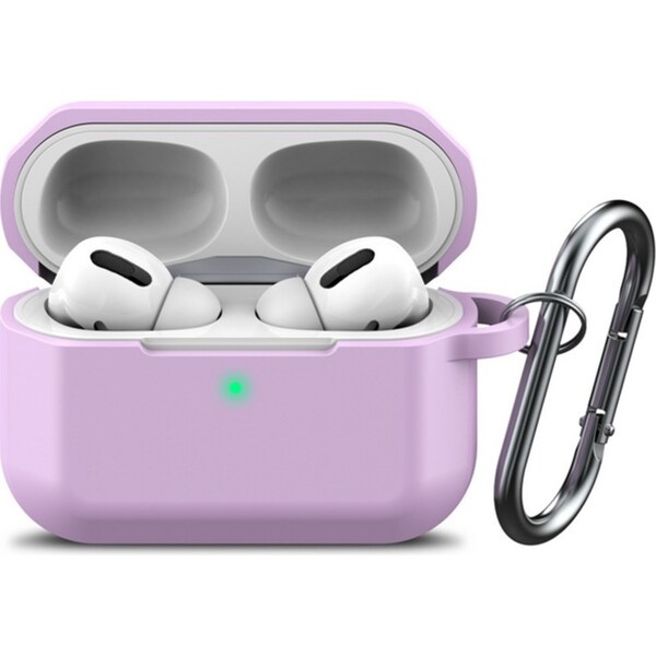 Silicone Protective Skin Case for Airpod Pro-Purple