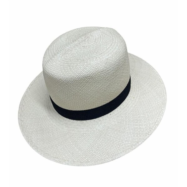 Hand Woven Panama Cooler Outback Hat Summer Breathable Waterproof - Natural Small (6 3/4 - 6 7/8)