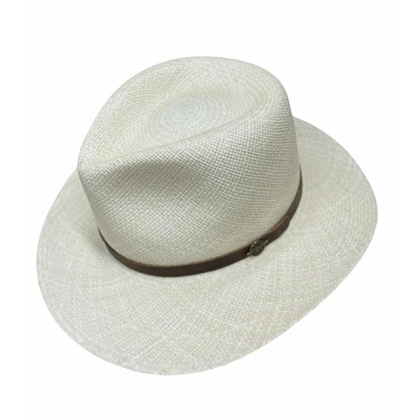 Hand Woven Cooler Outback Hat Summer Breathable Uncrushable Waterproof-Tan Large (7 1/3 - 7 3/8)
