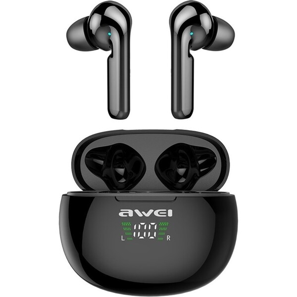 AWEI T15P TWS Earbuds Bluetooth Headphones Wireless Touch Control Earphone Waterproof IPX5 For Mobile Phone