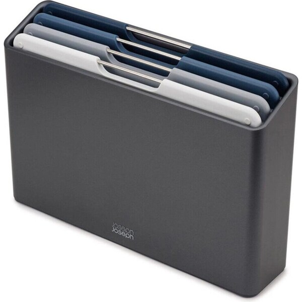 Joseph Joseph Folio 4 Piece Regular Chopping Board Set Graphite 60186