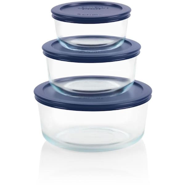 Pyrex Simply Store Round Storage 6 Piece Set