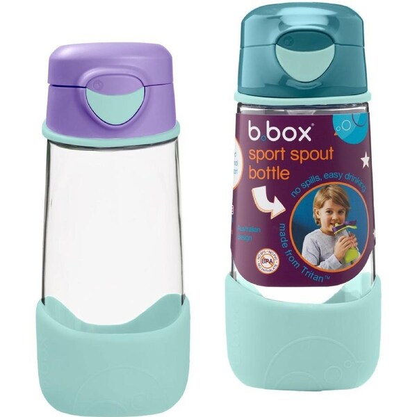 b. box Sport Spout Drink Bottle 450mL - Assorted*