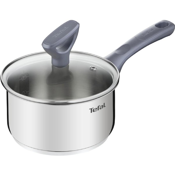 Tefal Daily Cook Induction Stainless Steel Saucepan 16cm/1.5L + Lid