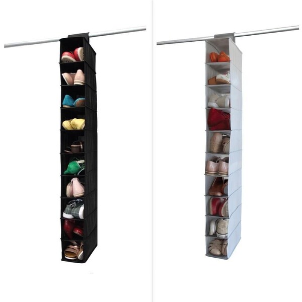 Sperling 10 Shelf Hanging Organiser - Assorted*