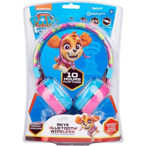 Paw Patrol Kids Bluetooth Headphones - Skye
