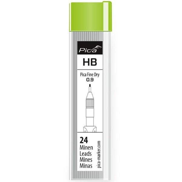 Pica Marker PIC7030 - Pica Fine Dry Graphite lead HB - 24 leads