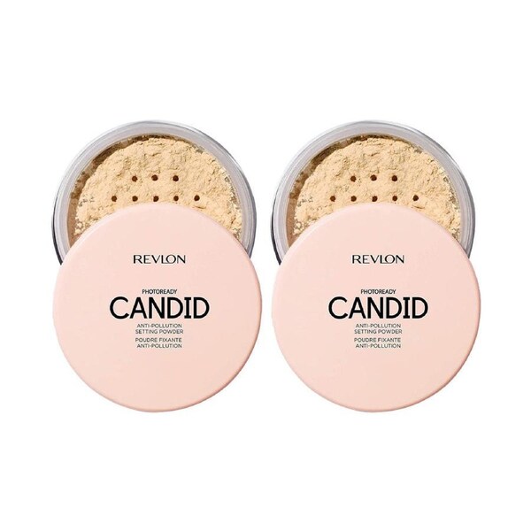 Revlon PhotoReady Candid Anti-Pollution Setting Powder 15g 001 TRANSLUCENT - 2 pack