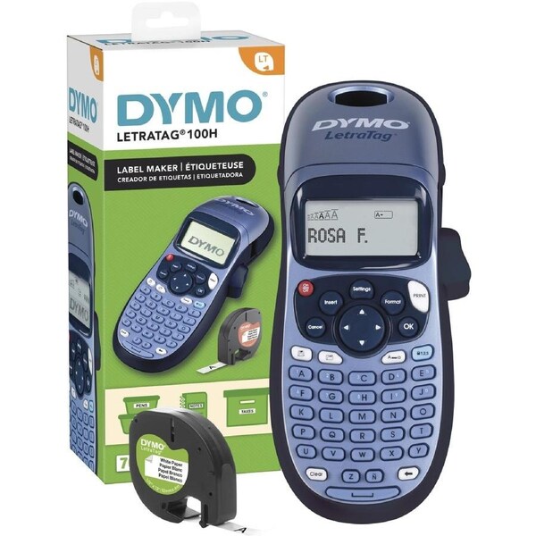 Dymo LetraTag 100H Handheld Labeller - Blue