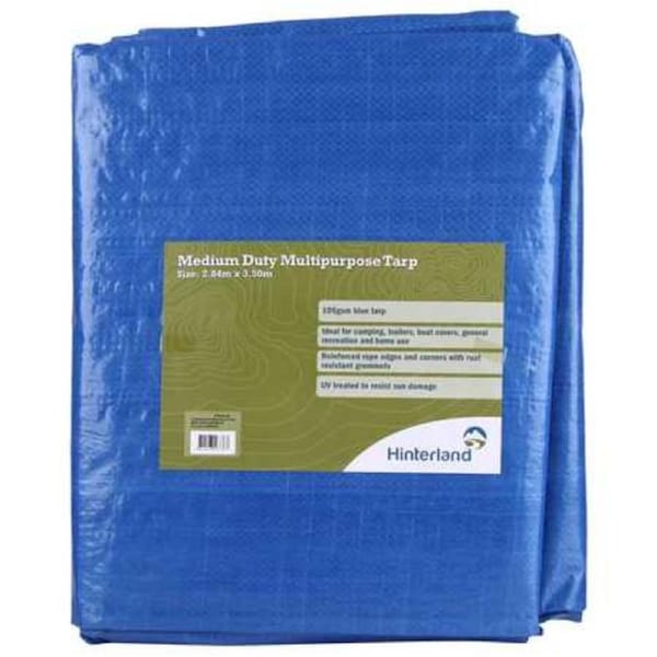 Hinterland Medium Duty Multipurpose Tarp 2.84m x 3.50m