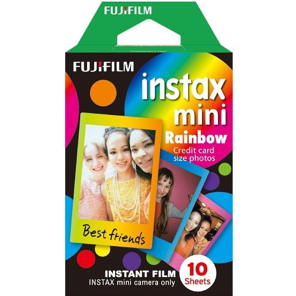 Fujifilm Instax Mini Film 10 Pack - Rainbow