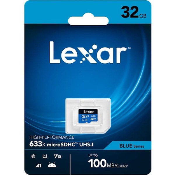 Lexar High-Performance 633x Class 10 Micro SD 32GB