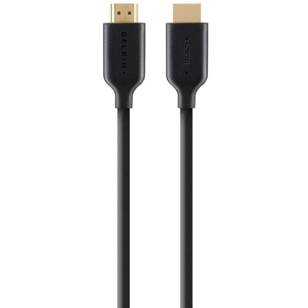 Belkin High Speed HDMI Cable with Ethernet 4K/Ultra HD Compatible 1M - Black