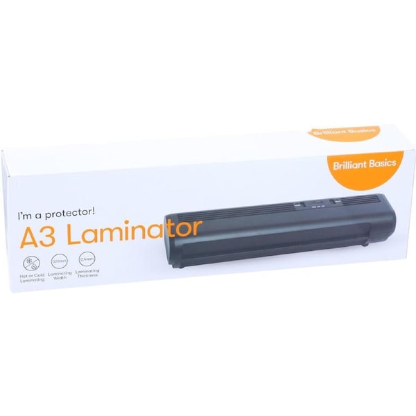 Brilliant Basics A3 Laminator - Black