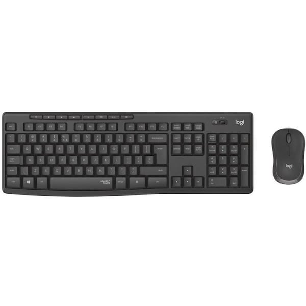 Logitech Silent Wireless Keyboard & Mouse Combo - MK295